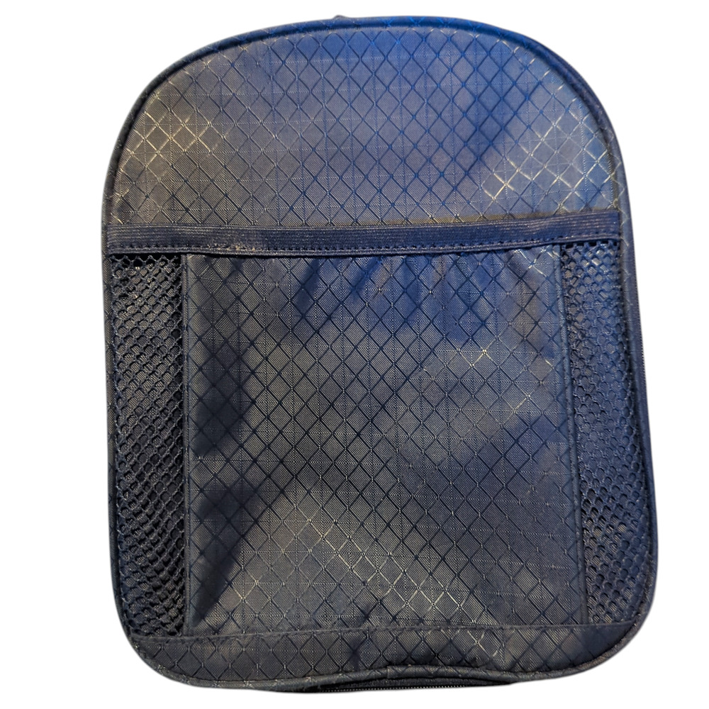 Thirty-One Navy Blue Thermal Lunch Zipper Bag Insulated